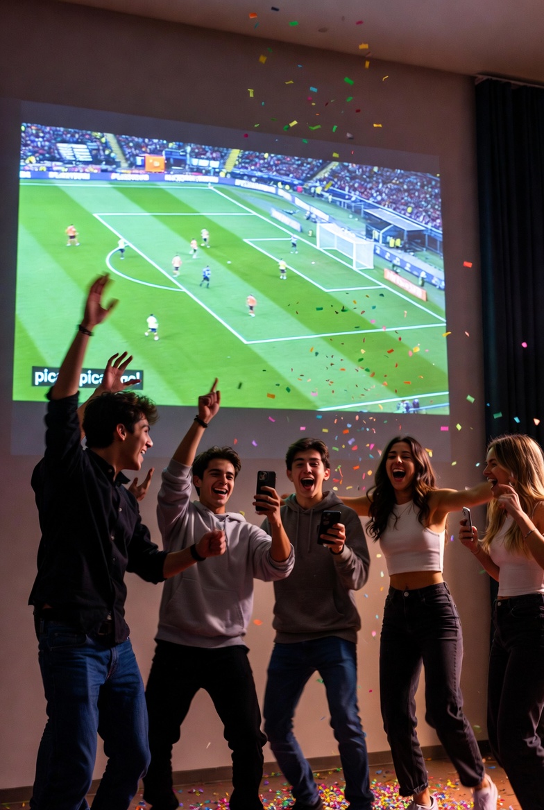 Balón de fútbol en el campo